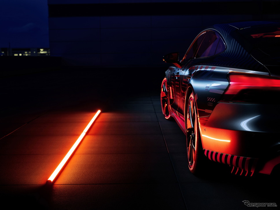 アウディ e-tron GT のプロトタイプ《photo by Audi》