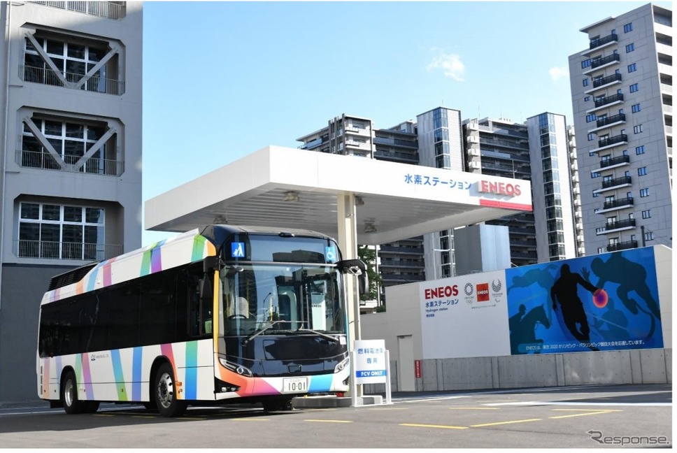 東京晴海水素ステーション《写真提供 ENEOS》