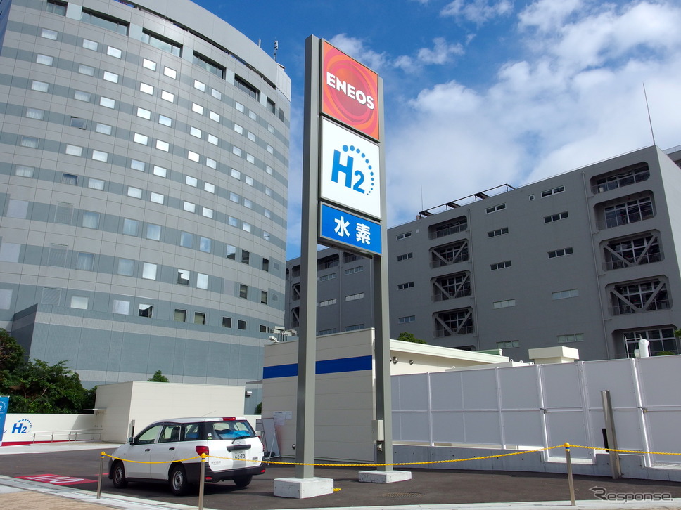東京晴海水素ステーション《写真撮影 高木啓》