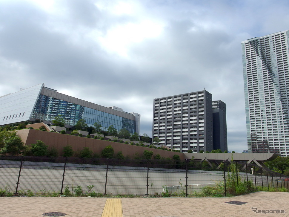 東京晴海水素ステーション、第2期用地《写真撮影 高木啓》