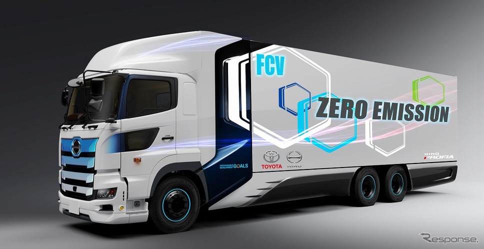 FC大型トラック(車両イメージ)《写真提供 トヨタ自動車》