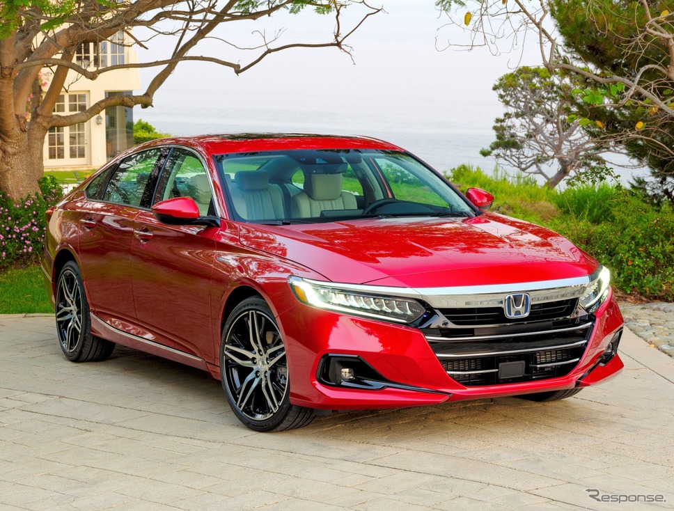 ホンダ・アコード・ハイブリッド の2021年モデル(米国仕様)《photo by Honda》