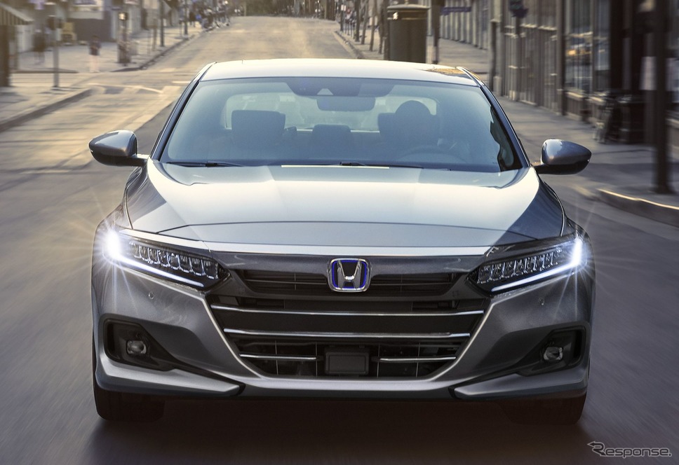 ホンダ・アコード・ハイブリッド の2021年モデル(米国仕様)《photo by Honda》