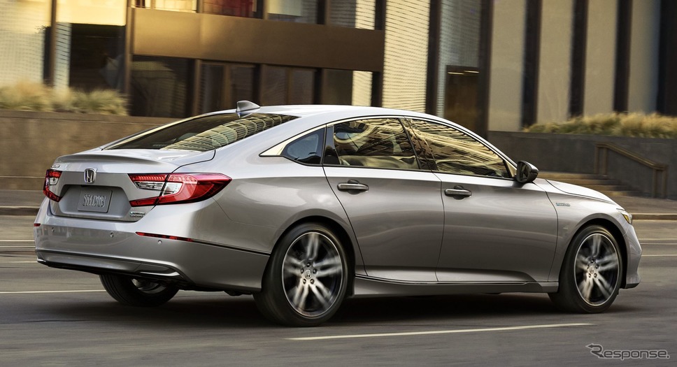 ホンダ・アコード・ハイブリッド の2021年モデル(米国仕様)《photo by Honda》