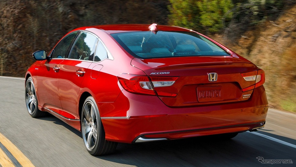ホンダ・アコード・ハイブリッド の2021年モデル(米国仕様)《photo by Honda》