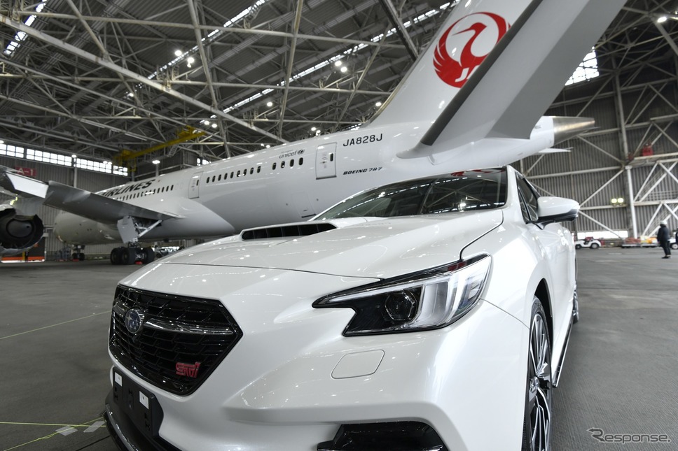 スバル・レヴォーグ新型発表会(成田空港JALハンガー)《写真提供 スバル》