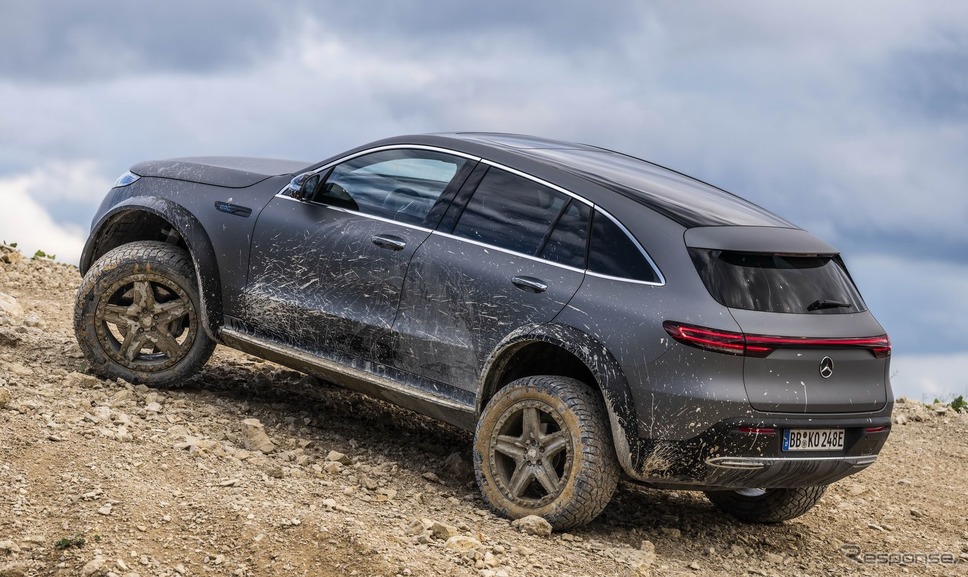 メルセデスベンツ EQC 4x4 2(フォー・バイ・フォー・スクエアード)《photo by Mercedes-Benz》