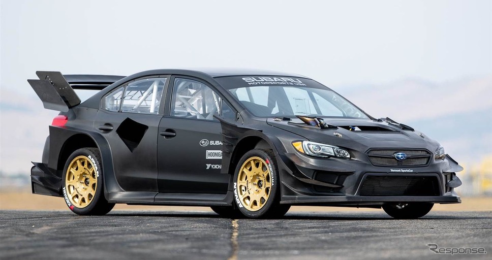 『ジムカーナ』ビデオシリーズ最新作のために製作されたスバル WRX STI のワンオフモデル《photo by SUBARU》