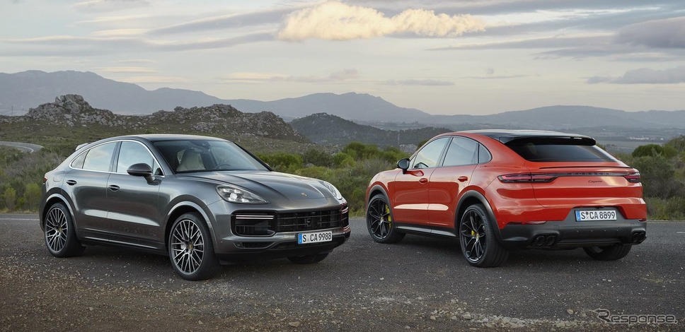 ポルシェ・カイエン・ターボ・クーペとポルシェ・カイエン・クーペ《photo by Porsche》