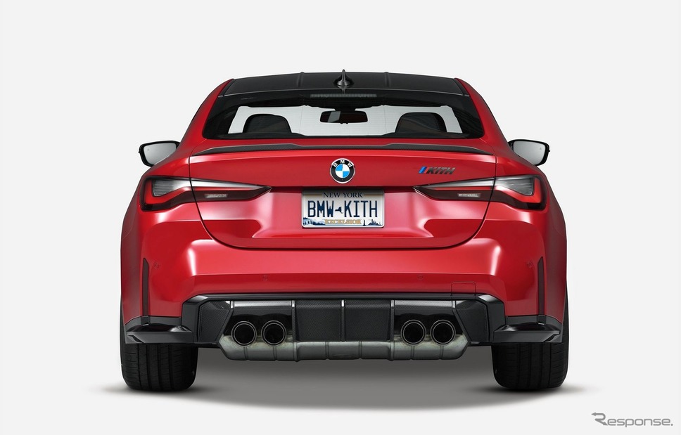 BMWの新型 M4クーペ のワンオフモデル「M4 デザインスタディ」《photo by KITH》