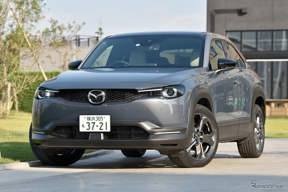マツダMX-30(ブリヂストンTURANZA T005A)《写真撮影 中野英幸》