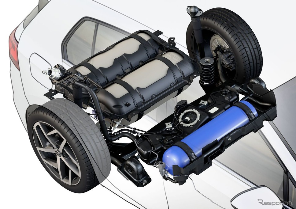 フォルクスワーゲン・ゴルフ TGI 新型《photo by VW》