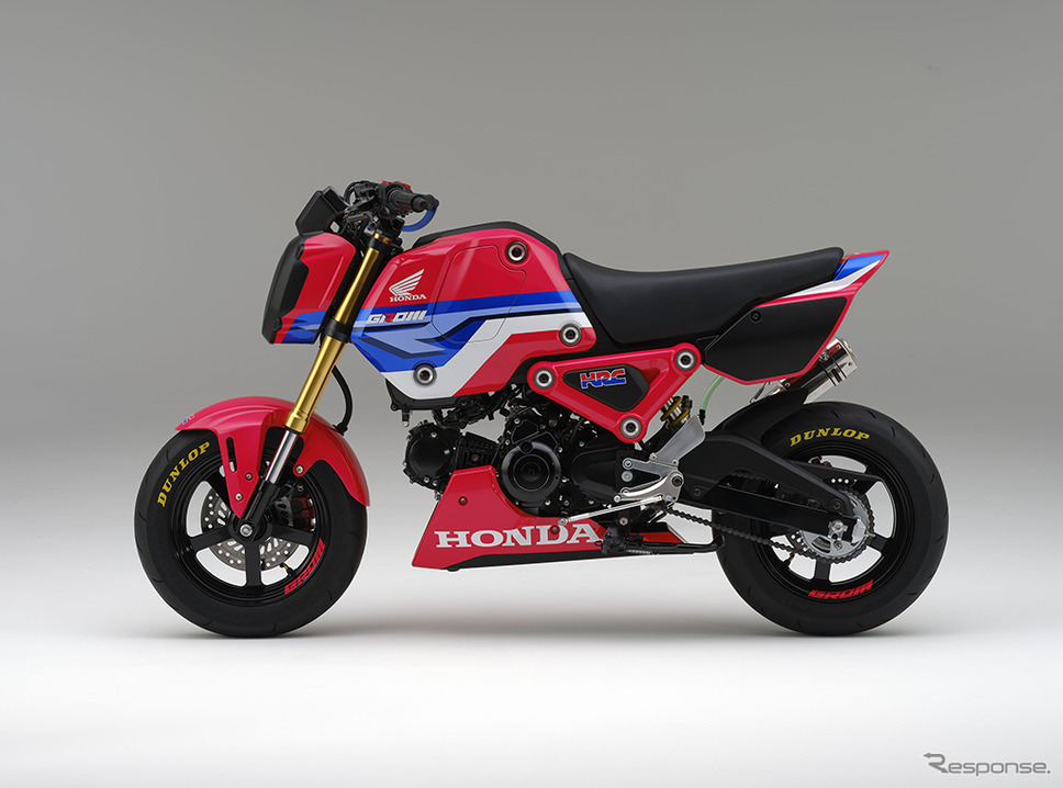 ホンダ グロム レースベース車《写真提供 本田技研工業》