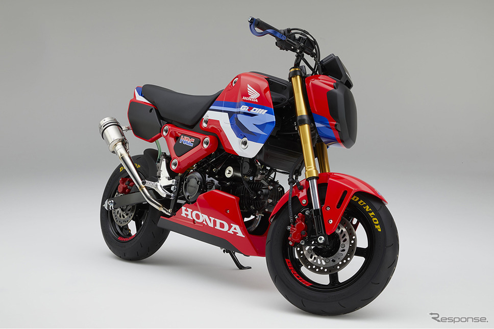 ホンダ グロム レースベース車《写真提供 本田技研工業》