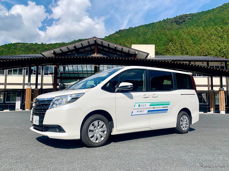 実証実験で活用する移動診療車《写真提供 MONET Technologies》