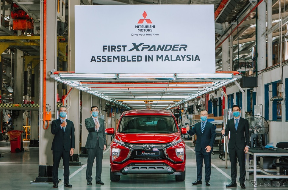 マレーシアでエクスパンダーの生産開始《写真提供 三菱自動車》