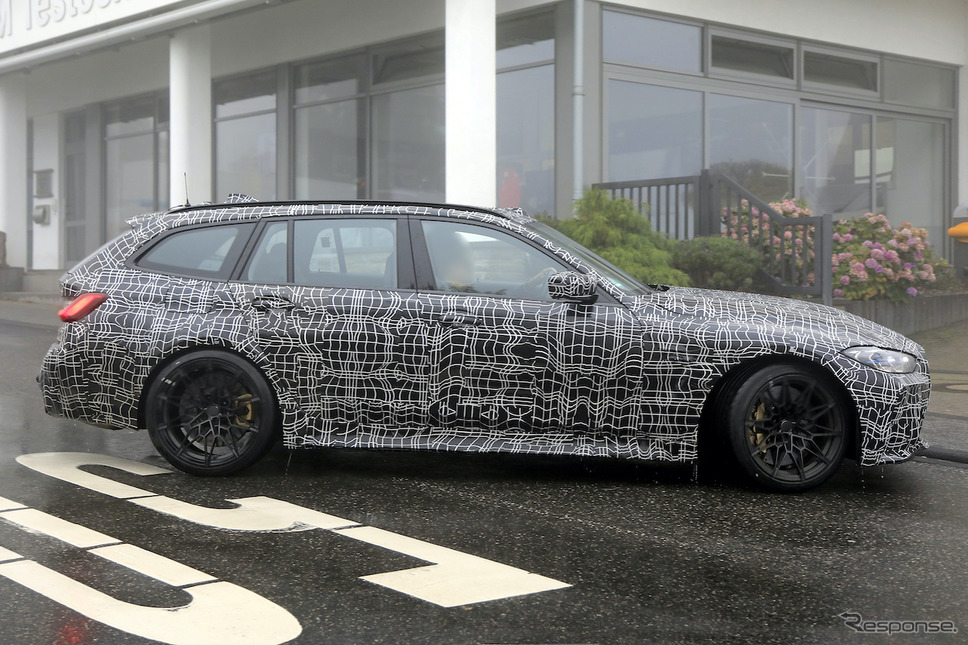 BMW M3ツーリング プロトタイプ（スクープ写真）《APOLLO NEWS SERVICE》