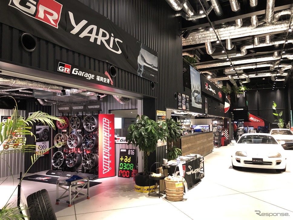 GR Garage 福岡空港にてRAYSフェアが初開催!VOLK RACINGの最新モデルが大集合《写真提供 レイズ》