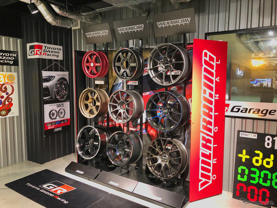 GR Garage 福岡空港にてRAYSフェアが初開催!VOLK RACINGの最新モデルが大集合《写真提供 レイズ》