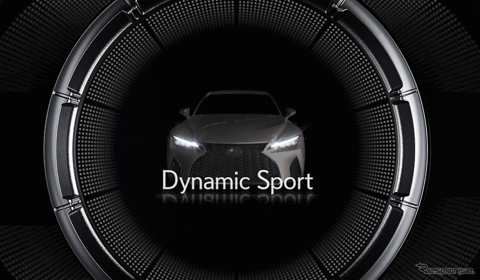 Fスポーツ専用8インチTFT液晶式メーター（特別仕様車専用オープニング）《写真提供 トヨタ自動車》