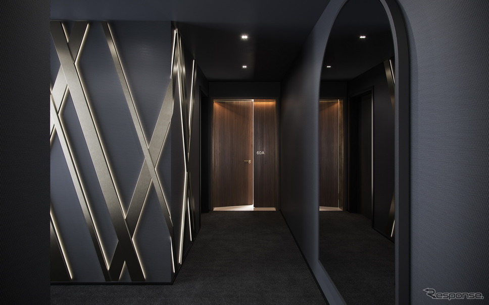 米国ニューヨークのタワーマンション「130ウィリアム」の「アストンマーティンホームズ」《photo by Aston Martin》