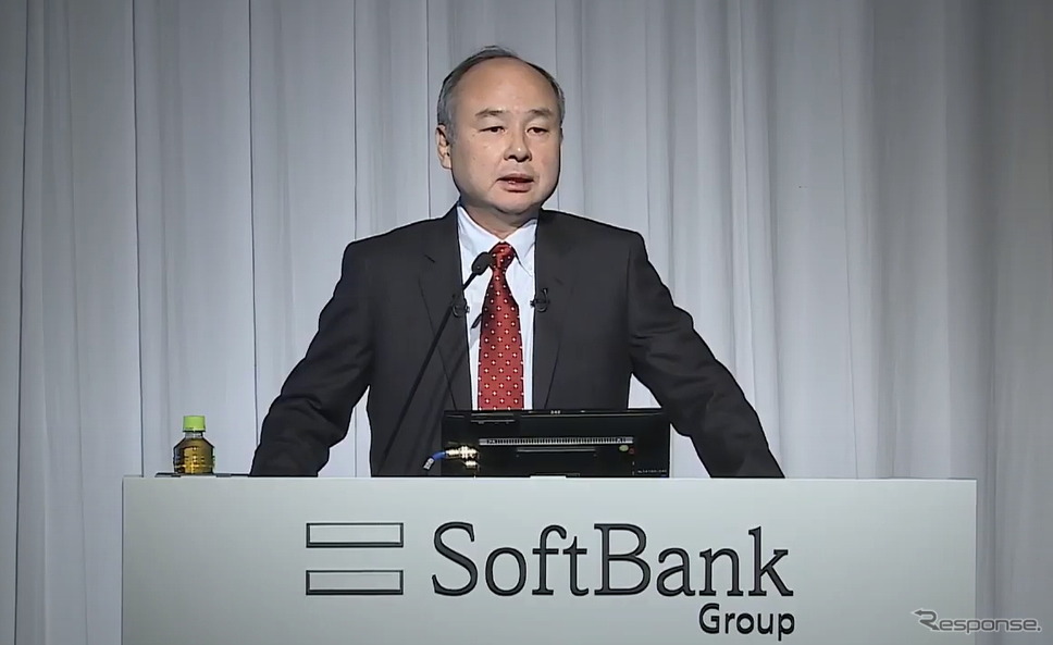ソフトバンクグループの孫正義会長兼社長《写真:オンライン画面から》