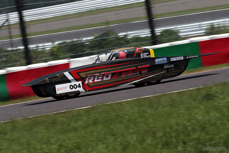 ソーラーカーレース鈴鹿2019:5時間耐久レース総合優勝マシン《写真提供 モビリティランド》