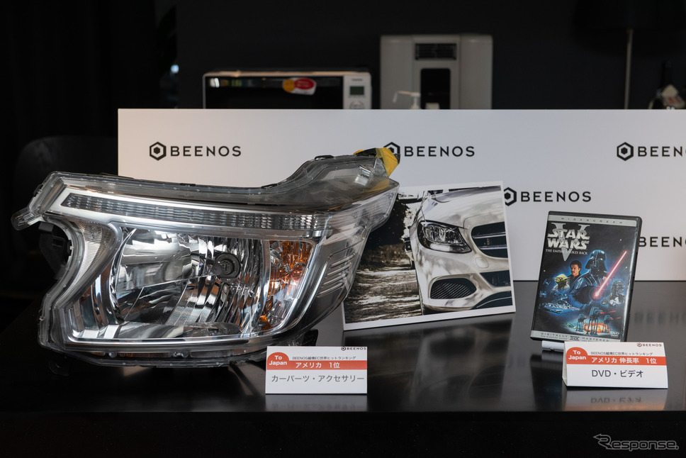 アメリカから日本への人気商品《写真提供 BEENOS》
