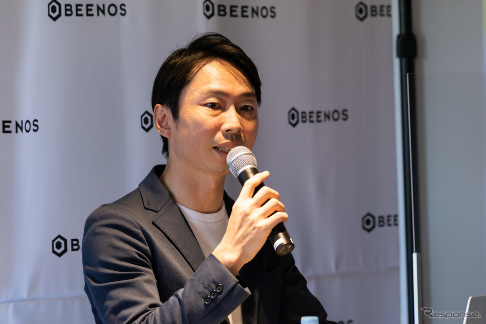 BEENOSの直井聖太社長《写真提供 BEENOS》