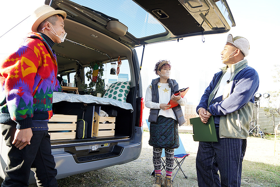 『車中HACK BOOT CAMP』《写真提供 日産自動車》