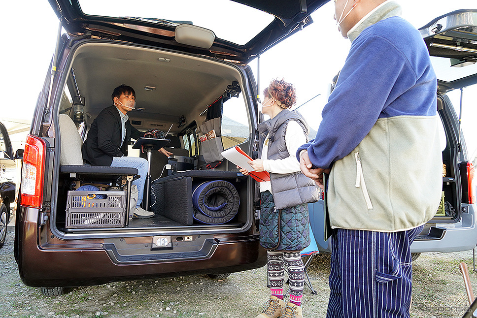 『車中HACK BOOT CAMP』《写真提供 日産自動車》