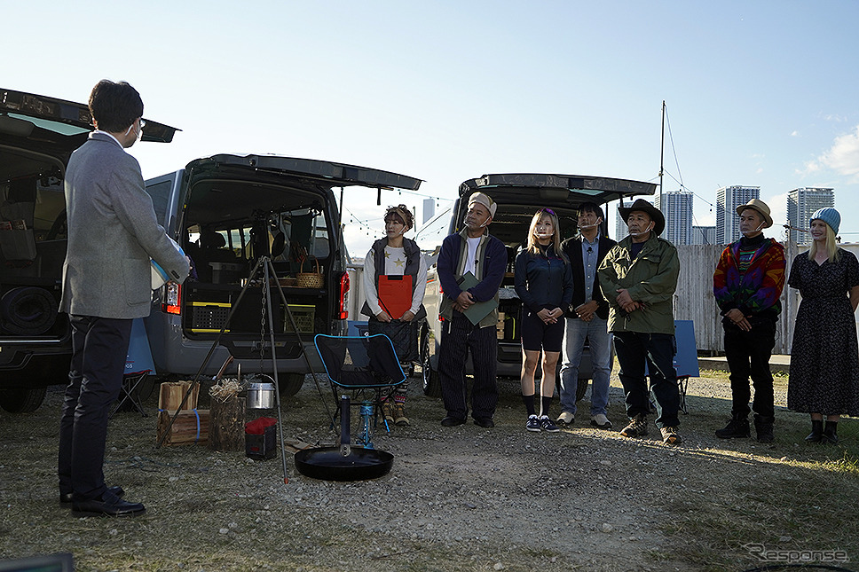 『車中HACK BOOT CAMP』《写真提供 日産自動車》