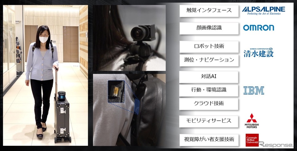 AIスーツケース《写真提供 アルプスアルパイン》