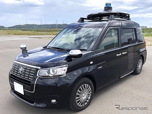 走行車両《写真提供 Mobility Technologies》