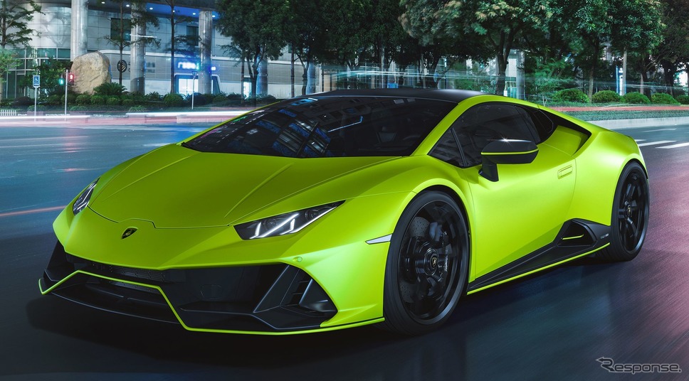 ランボルギーニ・ウラカンEVO の2021年モデル(参考)《photo by Lamborghini》