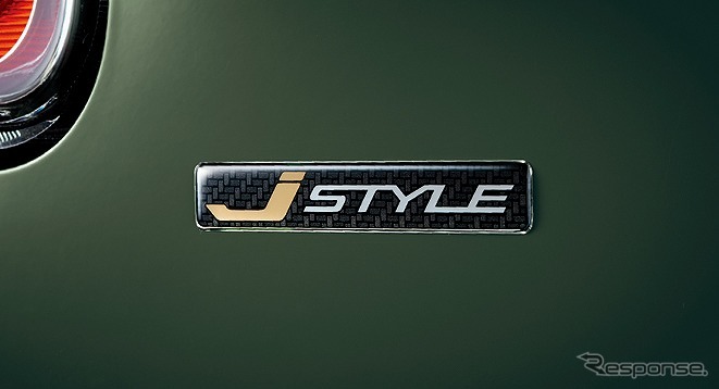 スズキ ハスラー 特別仕様車 J スタイル J STYLE エンブレム（バックドア）《写真提供 スズキ》