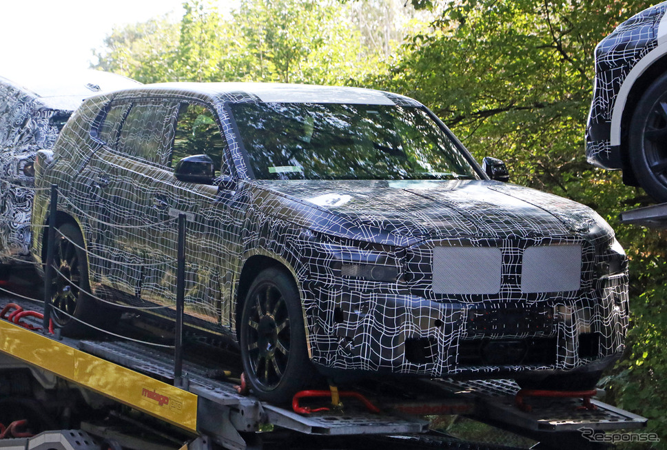 BMW X8 市販型プロトタイプ(スクープ写真)《APOLLO NEWS SERVICE》
