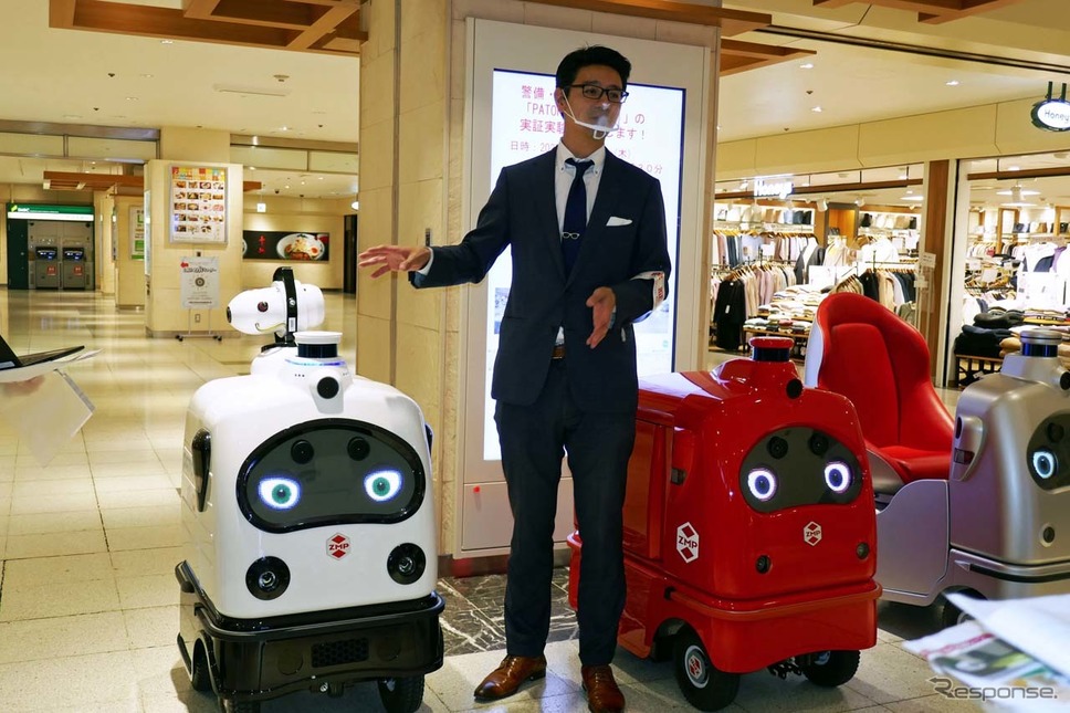 ZMP ロボライフ事業部長 龍 健太郎氏《写真撮影 会田肇》