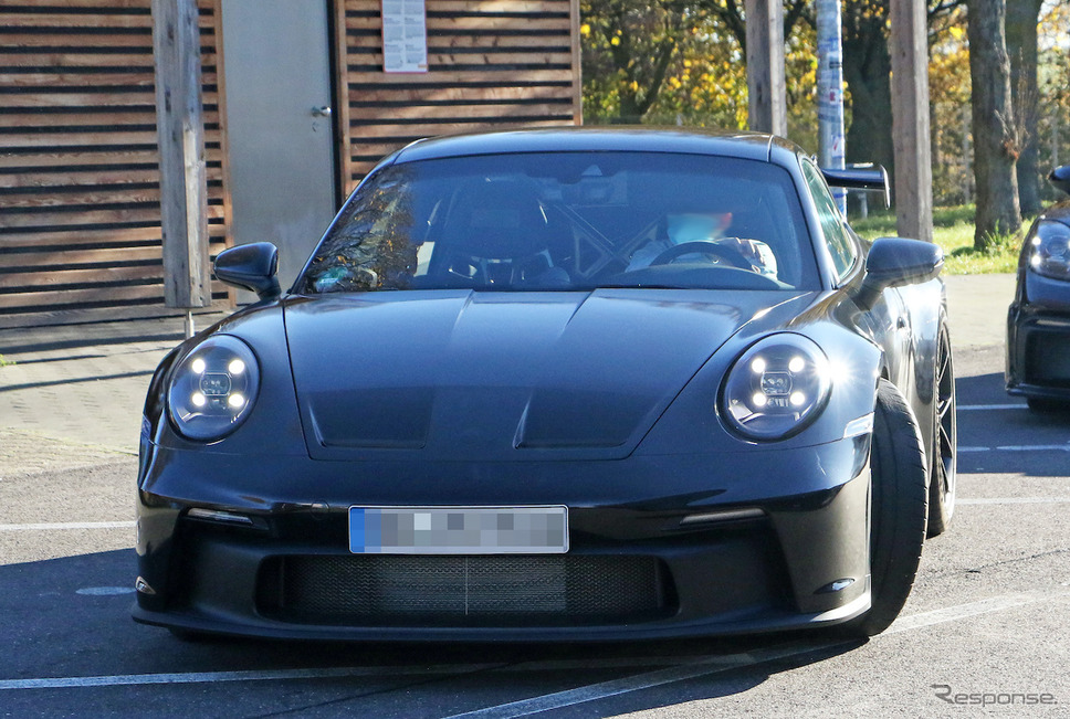 ポルシェ 911 GT3 次期型プロトタイプ（スクープ写真）《APOLLO NEWS SERVICE》