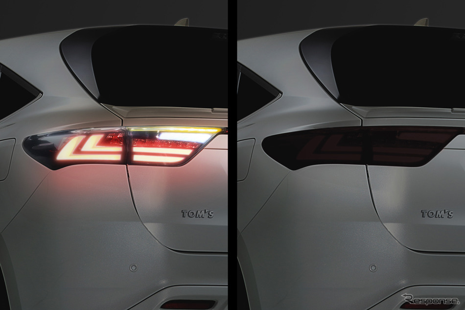 トムス LEDテールランプ・シーケンシャル(ハリア用)《写真提供 トムス》