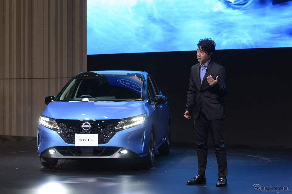 日産ノート新型発表《写真提供 日産自動車》