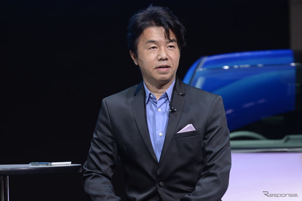 日産グローバルデザイン本部入江慎一郎プログラムデザインダイレクター《写真提供 日産自動車》