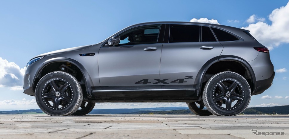 メルセデスベンツ EQC 4x4 2(フォー・バイ・フォー・スクエアード)《photo by Mercedes-Benz》