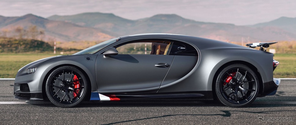 ブガッティ・シロン・スポール の「レ・レジェンド・デュ・シエル」《photo by Bugatti》