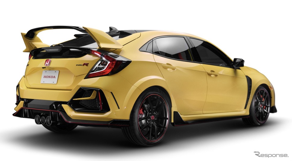 ホンダ・シビック・タイプR 改良新型のリミテッドエディション(北米仕様)《photo by Honda》