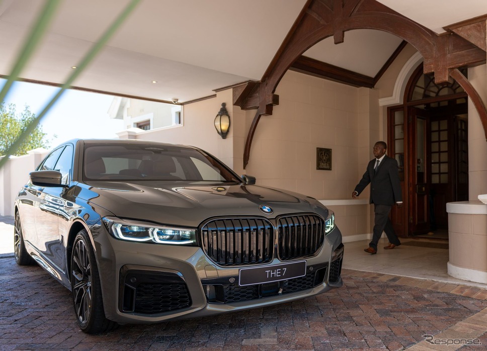 改良新型BMW 7シリーズ PHV の南アフリカの高級ホテル「エラーマン ハウス」向けワンオフモデル《photo by BMW》