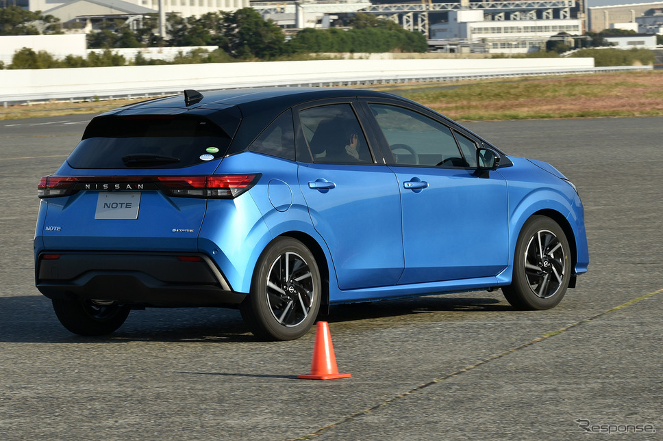 日産 ノート 新型《写真撮影 中野英幸》