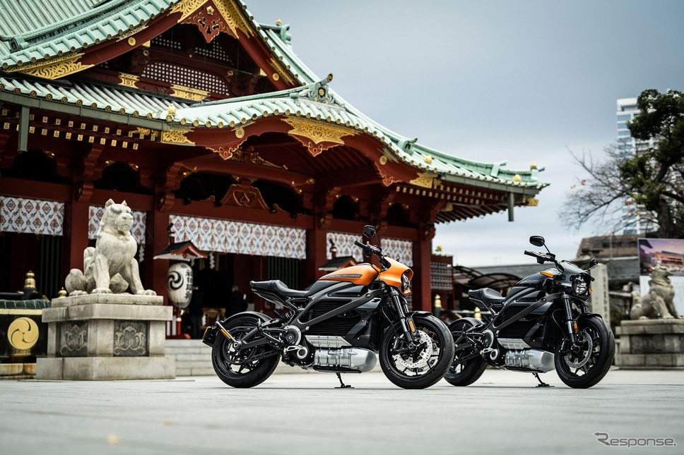 ハーレー ライブワイヤー《写真提供 ハーレーダビッドソンジャパン》
