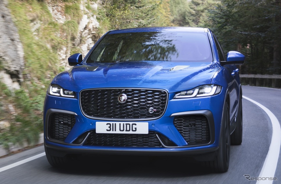 ジャガー F-PACE・SVR 改良新型《photo by Jaguar》