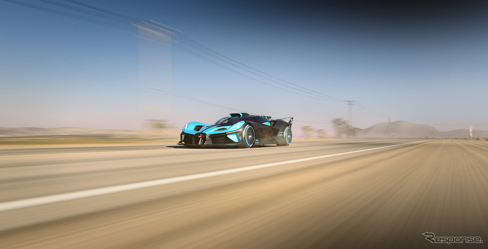 CSR2のブガッティ・ボリード《photo by Bugatti》